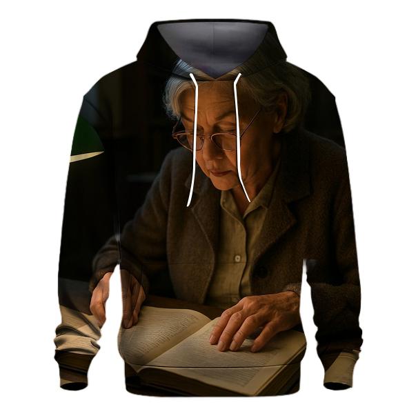 Polly Holliday Library Research Moment designer hoodies