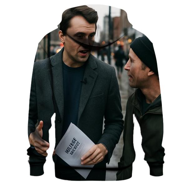 City Street Conversation pullover hoodies