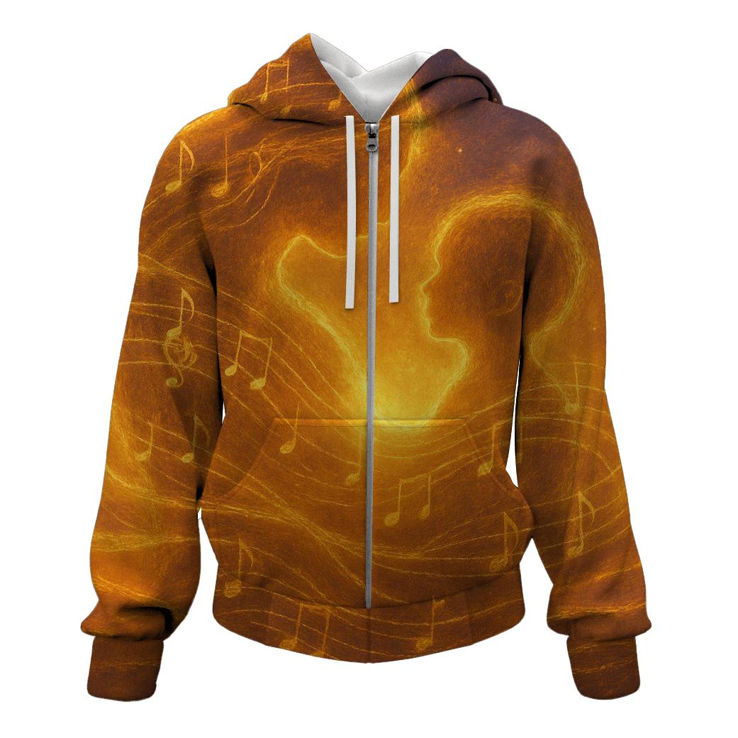 The Eternal Melody: A Mothers Love In Every Heartbeat hoodie styles