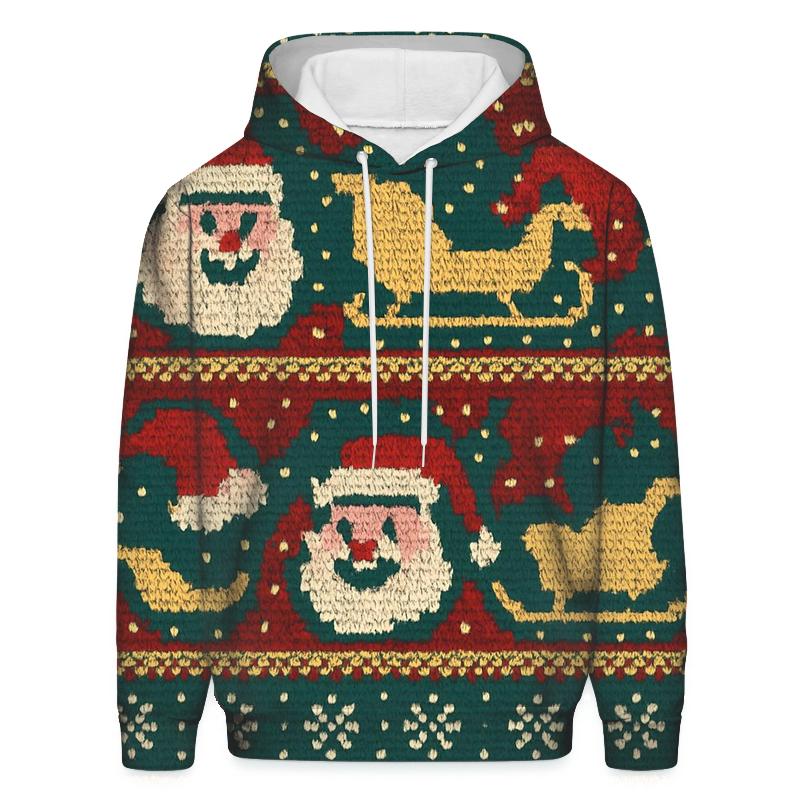 Tinsel Town Sweater Grid Design custom hoodies