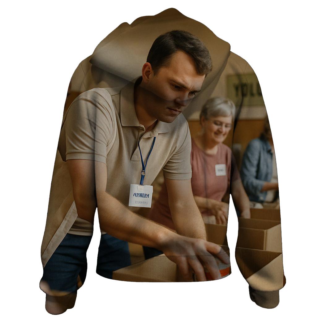 Community Service Visit lightweight hoodies