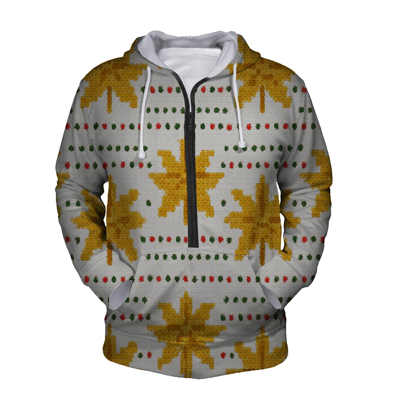 Twinkling Star Garland Rows Design designer hoodies