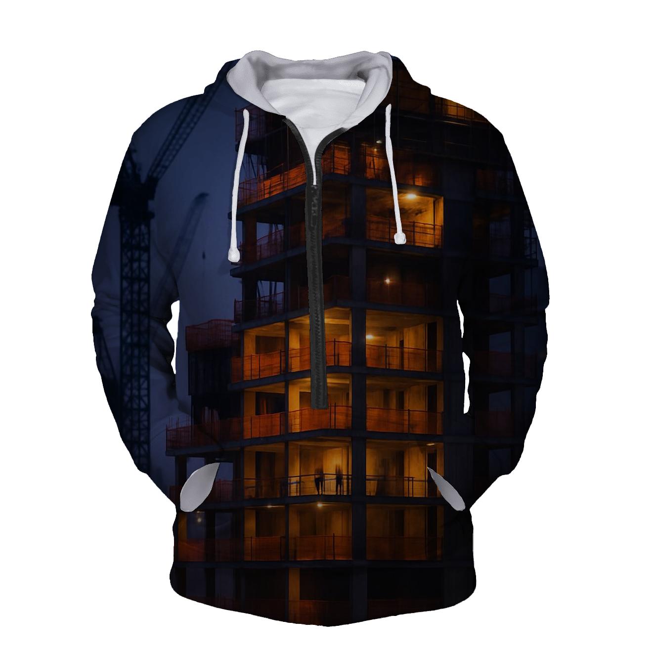 Twilight Construction Symphony printed hoodies