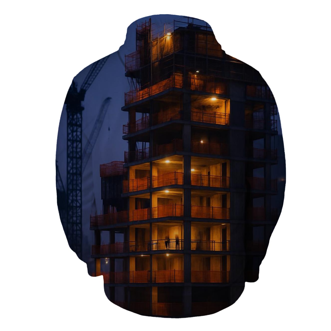 Twilight Construction Symphony printed hoodies