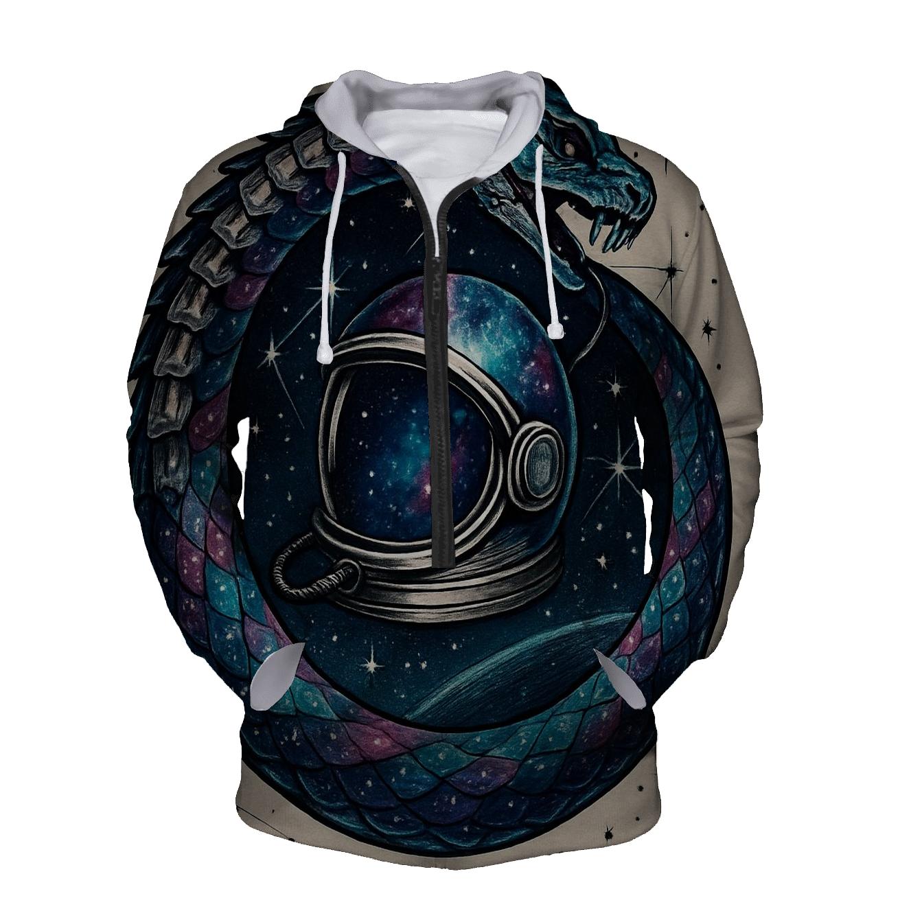 Nebula Spine Ouroboros heavyweight hoodies