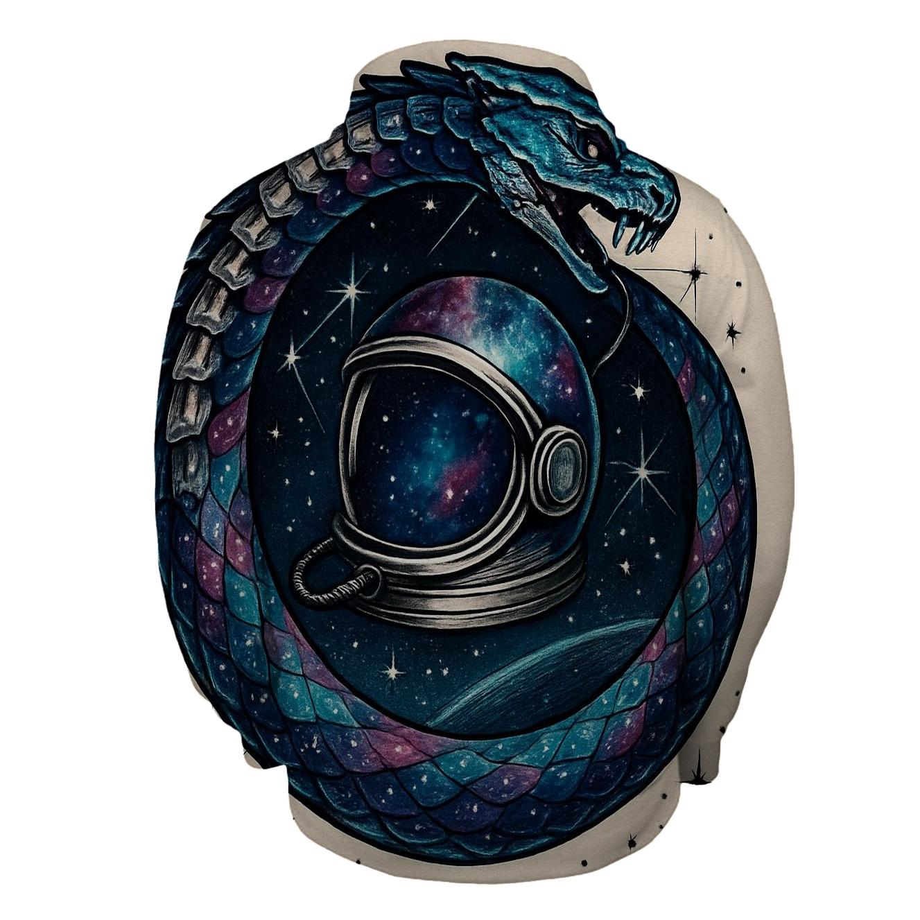 Nebula Spine Ouroboros heavyweight hoodies