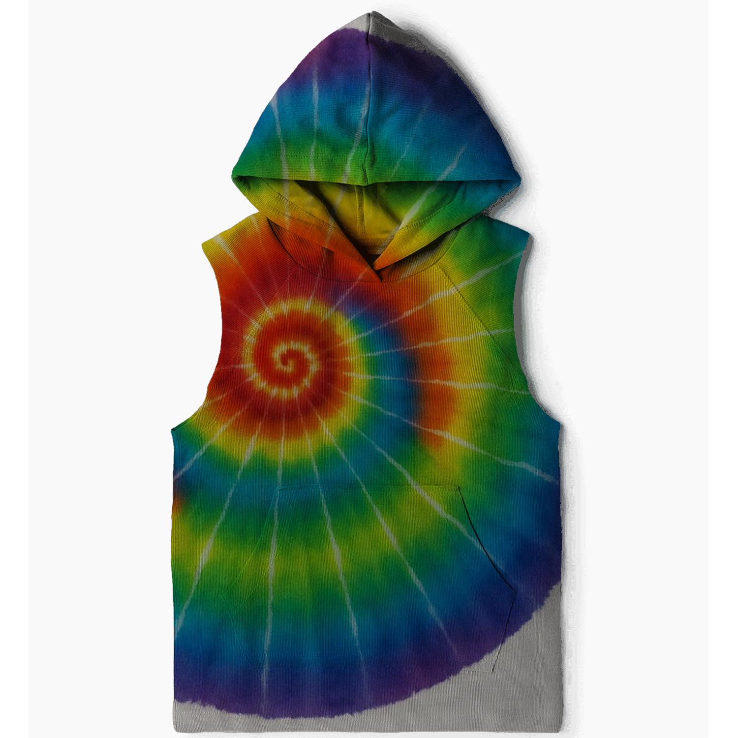 Spiral Spectrum Burst heavyweight hoodies
