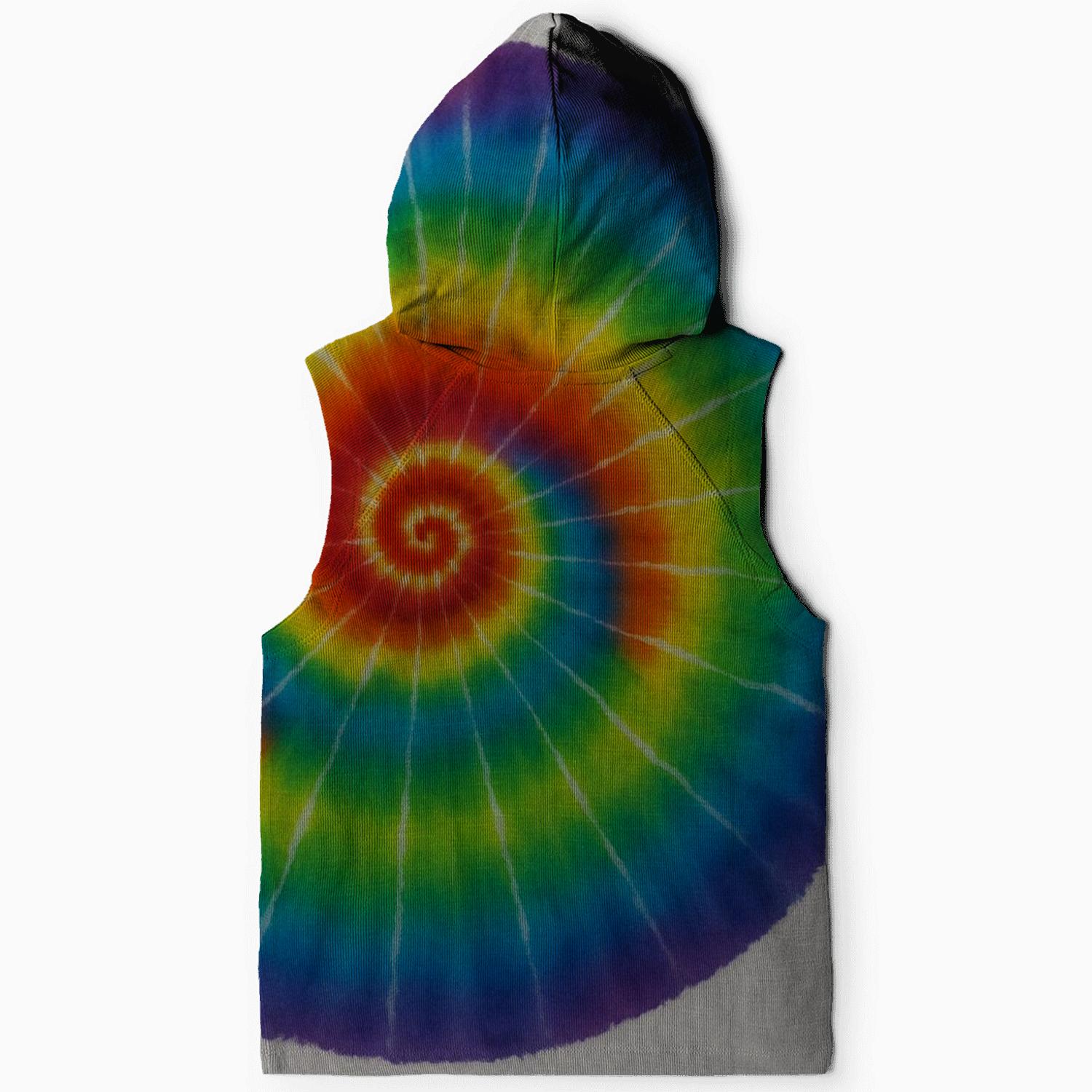 Spiral Spectrum Burst heavyweight hoodies