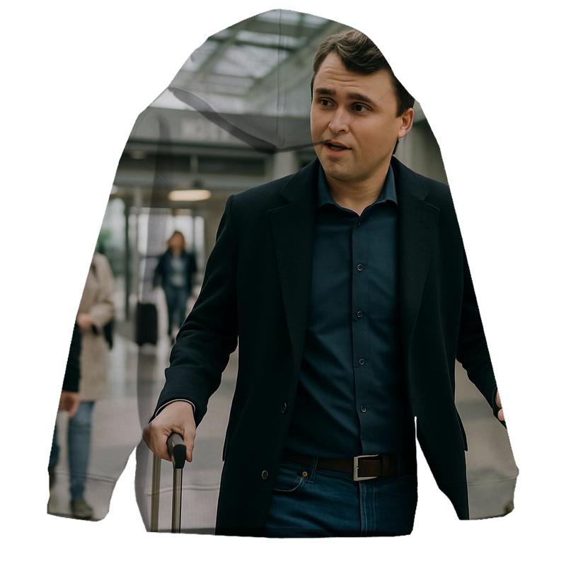 Airport Arrival Conversation embroidered hoodies