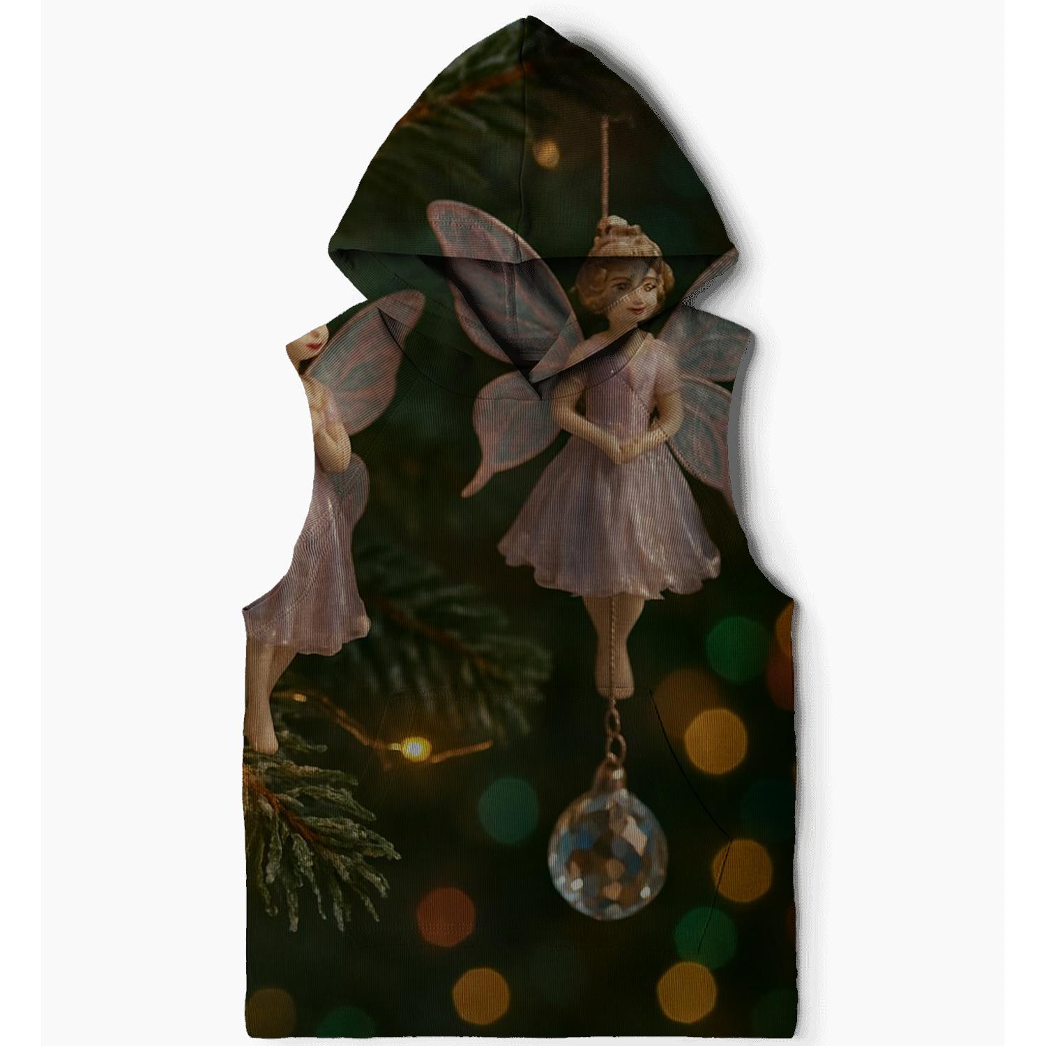 Heavenly Sugarplum Fairy On Decorated Pine Branch graphic hoodies