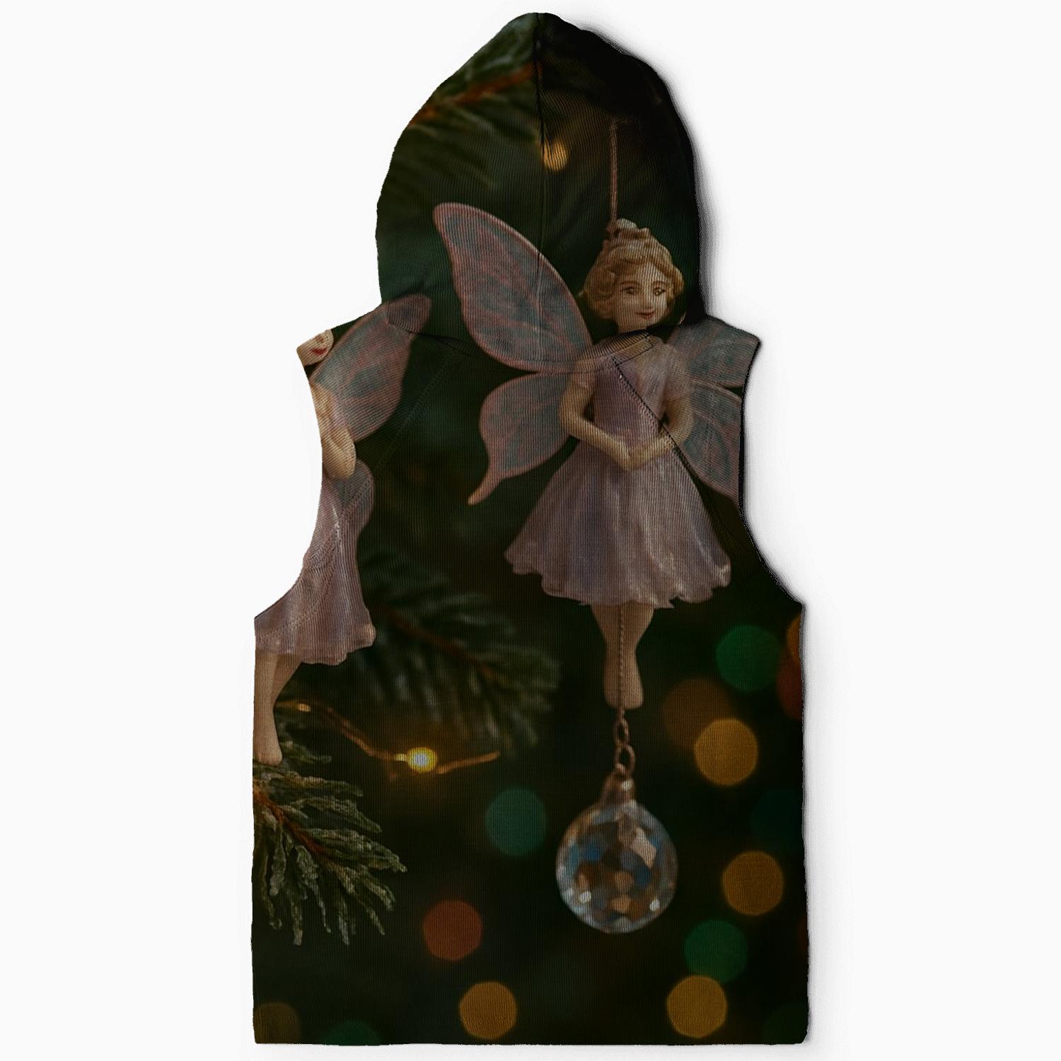 Heavenly Sugarplum Fairy On Decorated Pine Branch graphic hoodies