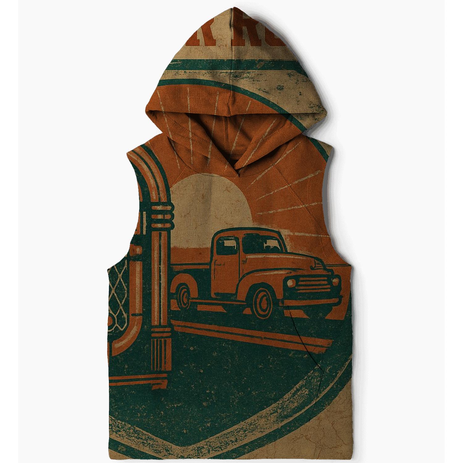 Sunset Roadhouse Radio Poster printed hoodies