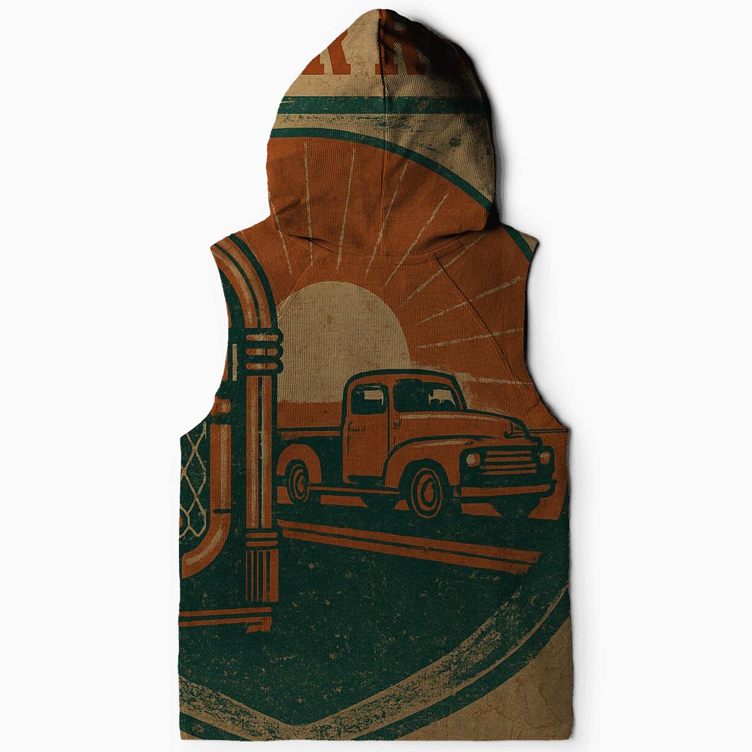 Sunset Roadhouse Radio Poster printed hoodies