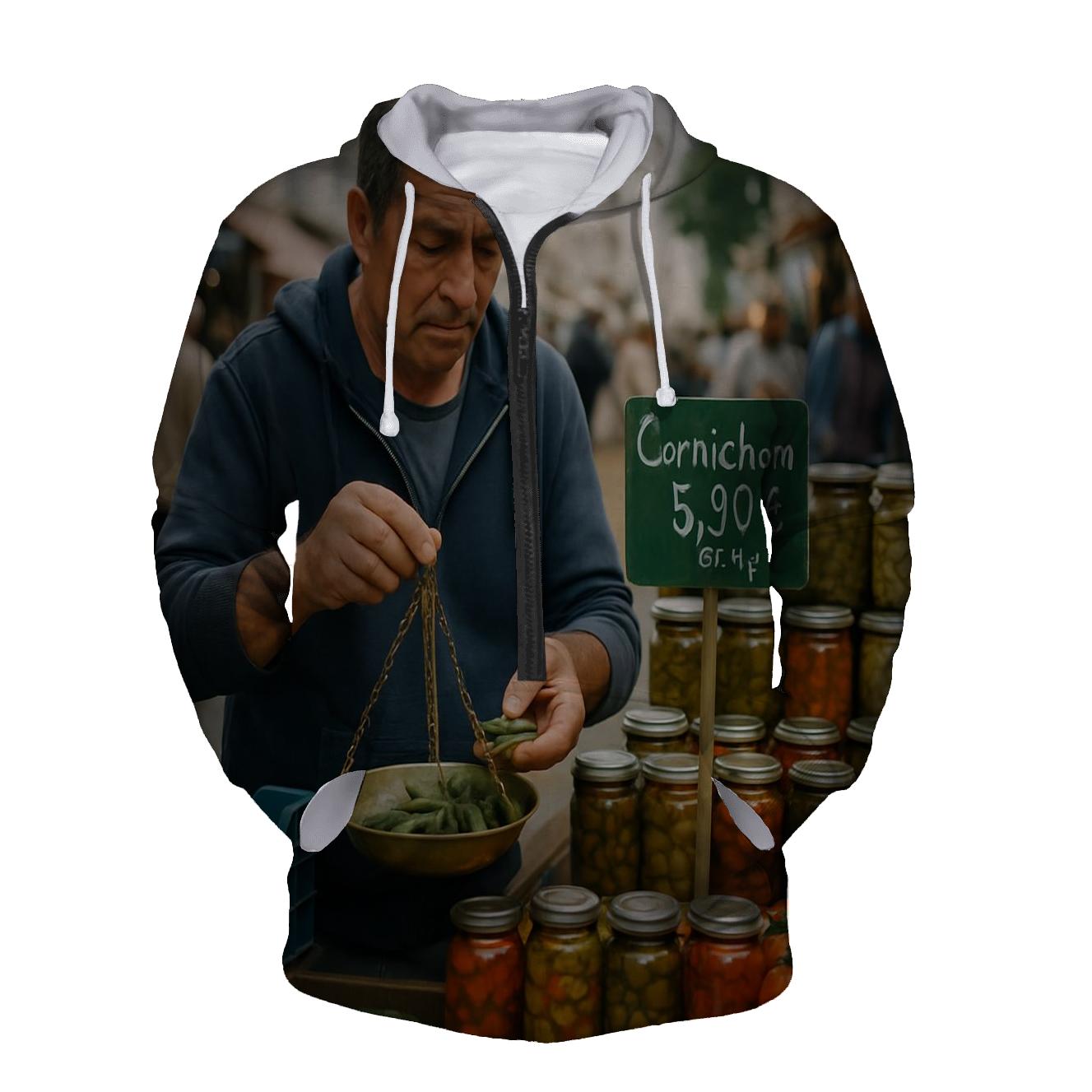 City Market Cornichon Vendor printed hoodies