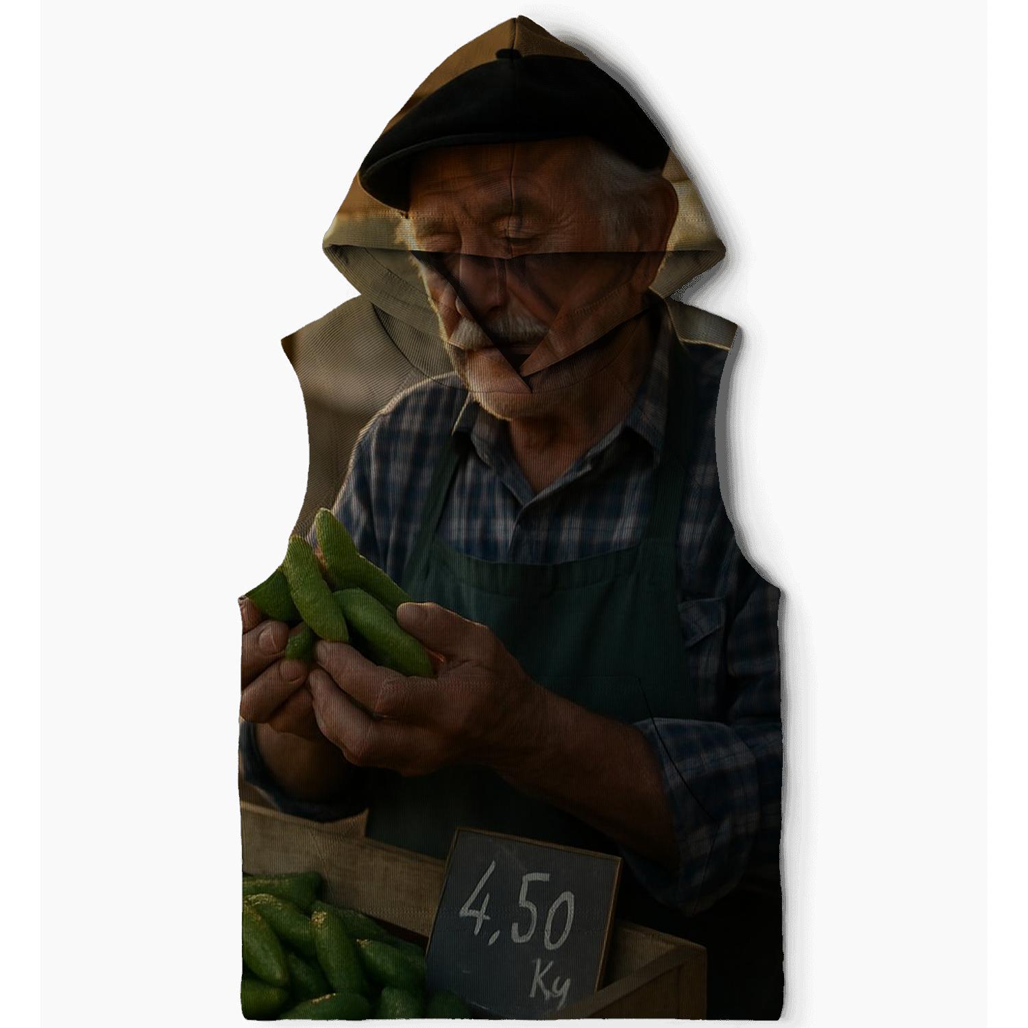 Normandy Cornichon Market Harvest custom hoodies