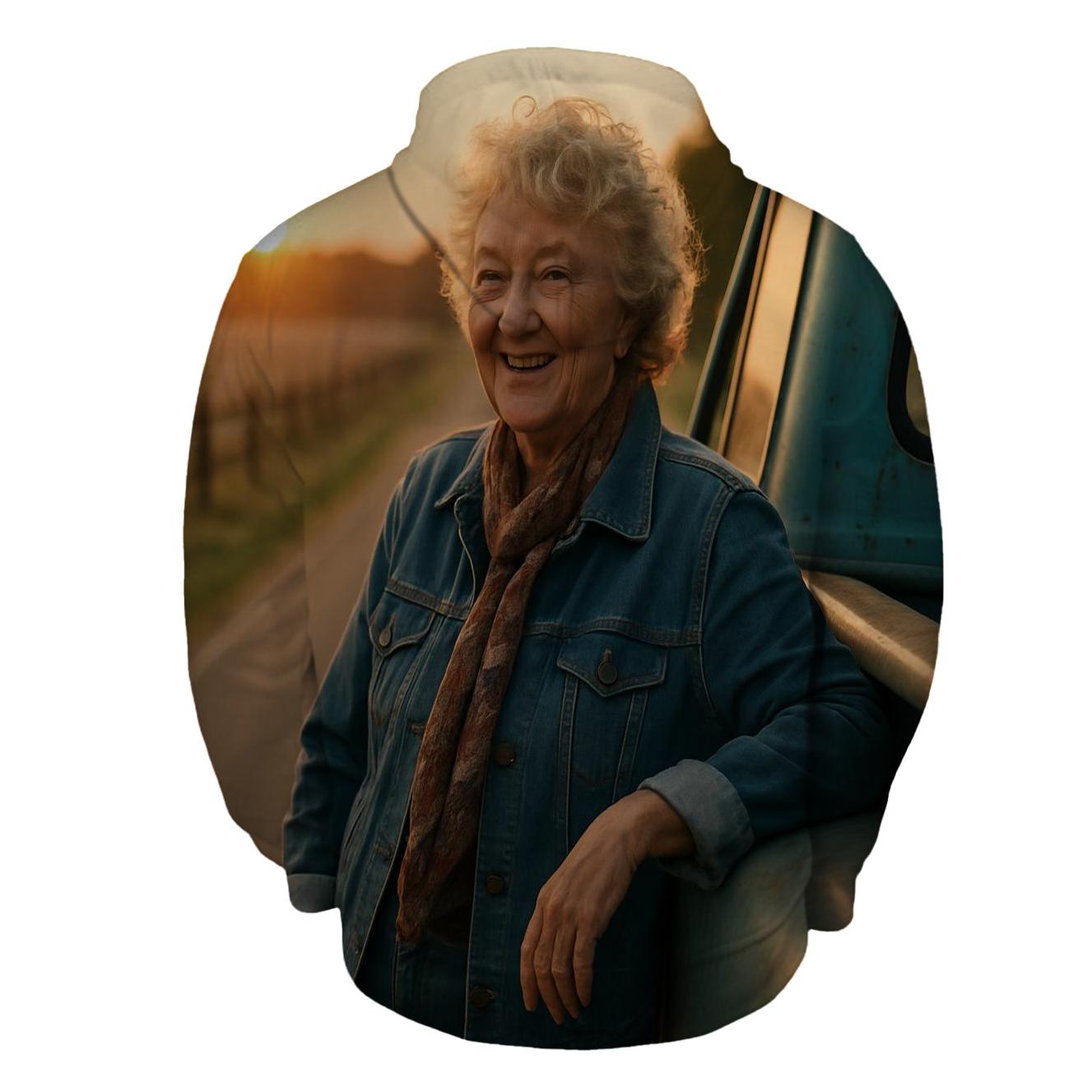 Polly Holliday Southern Roadtrip hoodie trends