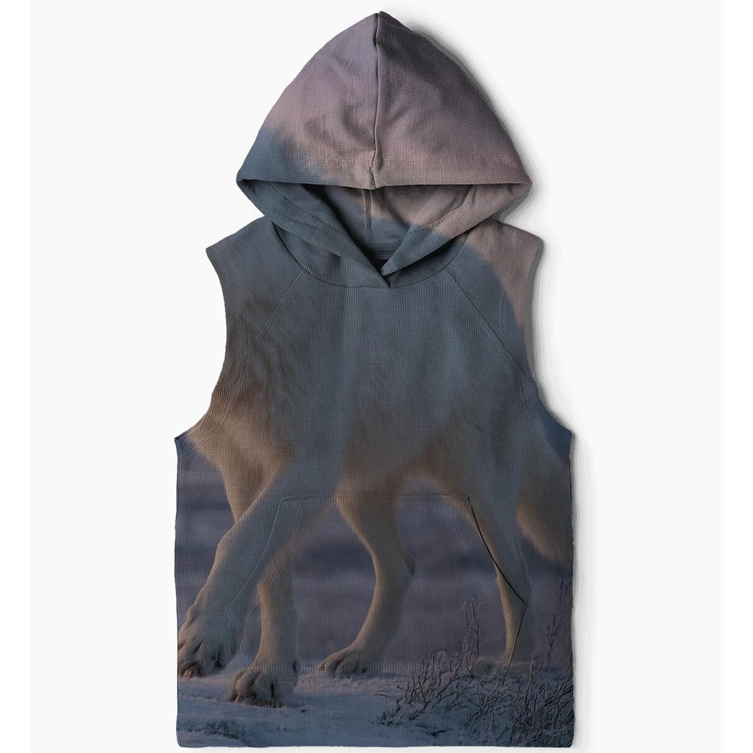 Dawn Encounter Of The Arctic Wolf Pack hoodies fashion