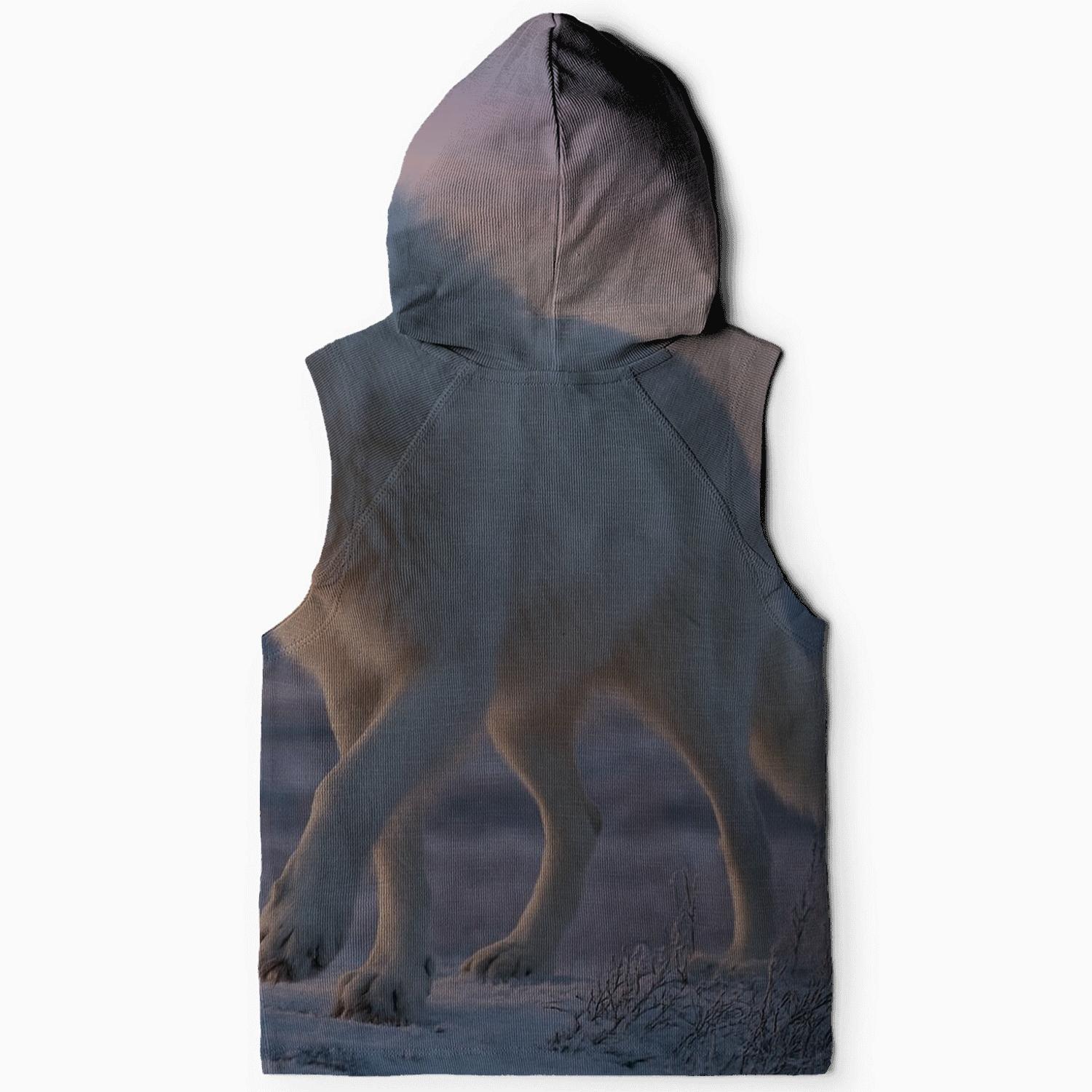 Dawn Encounter Of The Arctic Wolf Pack hoodies fashion