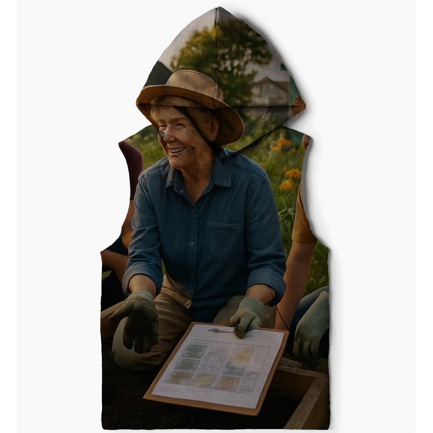 Polly Holliday Community Garden Workshop hoodie styles