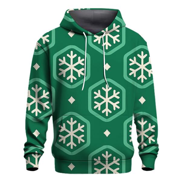 Snowflake Mosaic Cheer hoodie trends