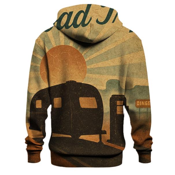 Sunset Route 66 Postcard custom hoodies