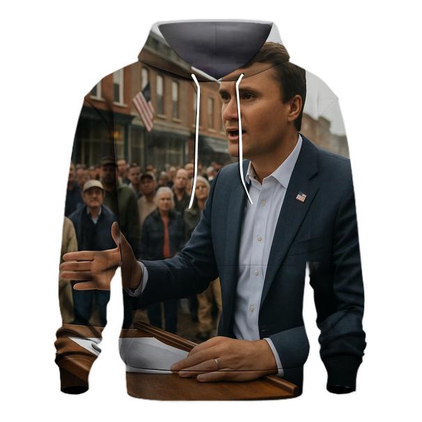 Town Hall On Main Street heavyweight hoodies