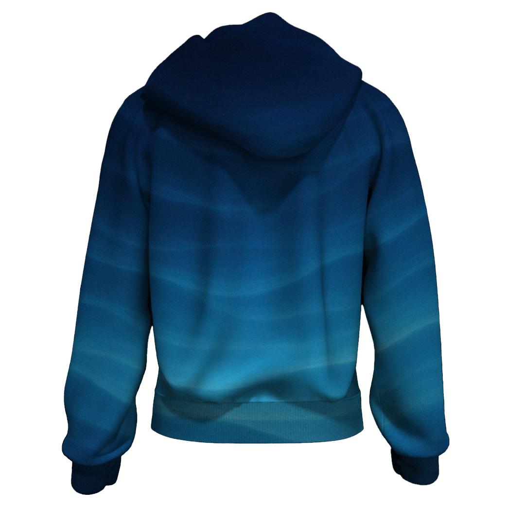 Celestial Ripple embroidered hoodies