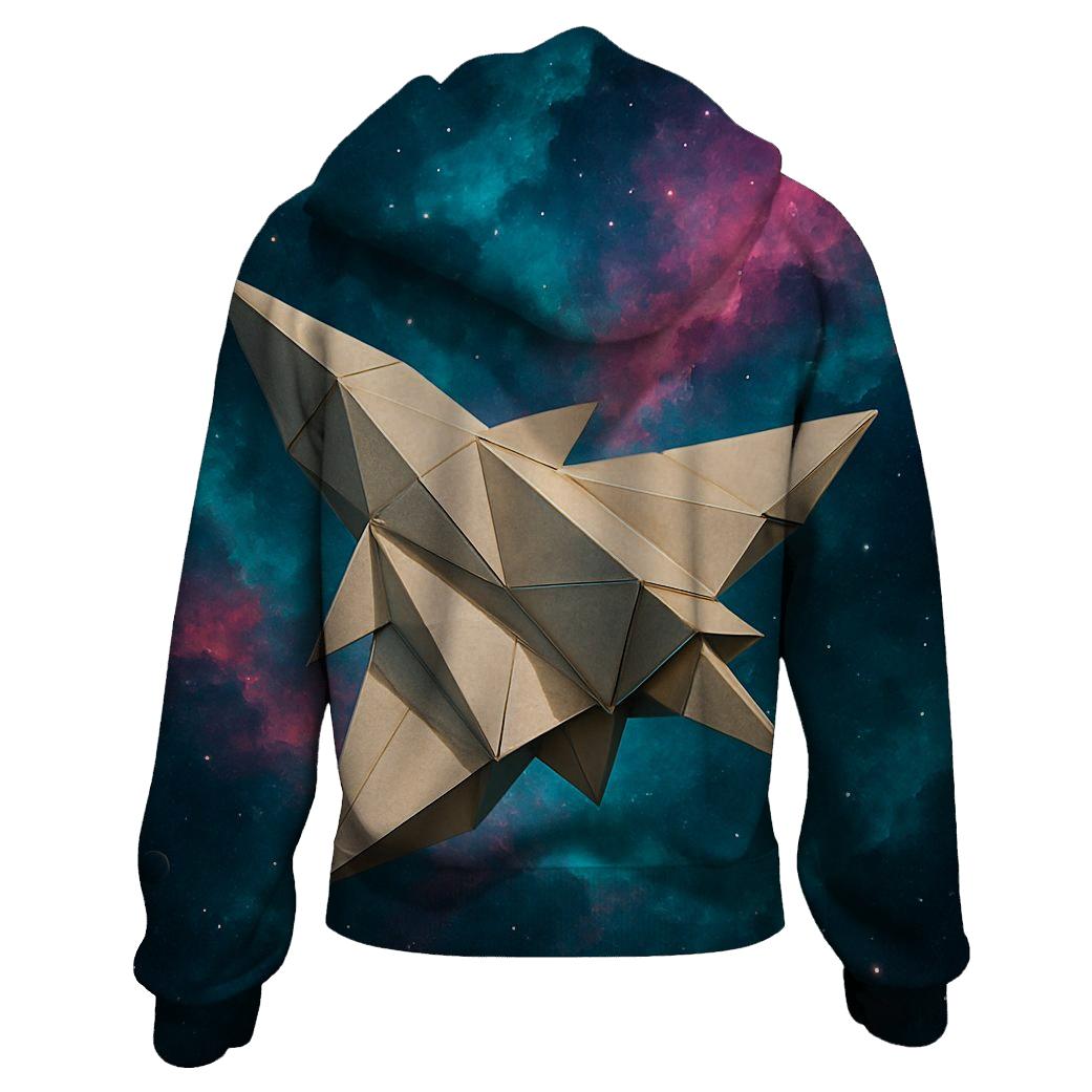 Celestial Origami Voyager custom hoodies
