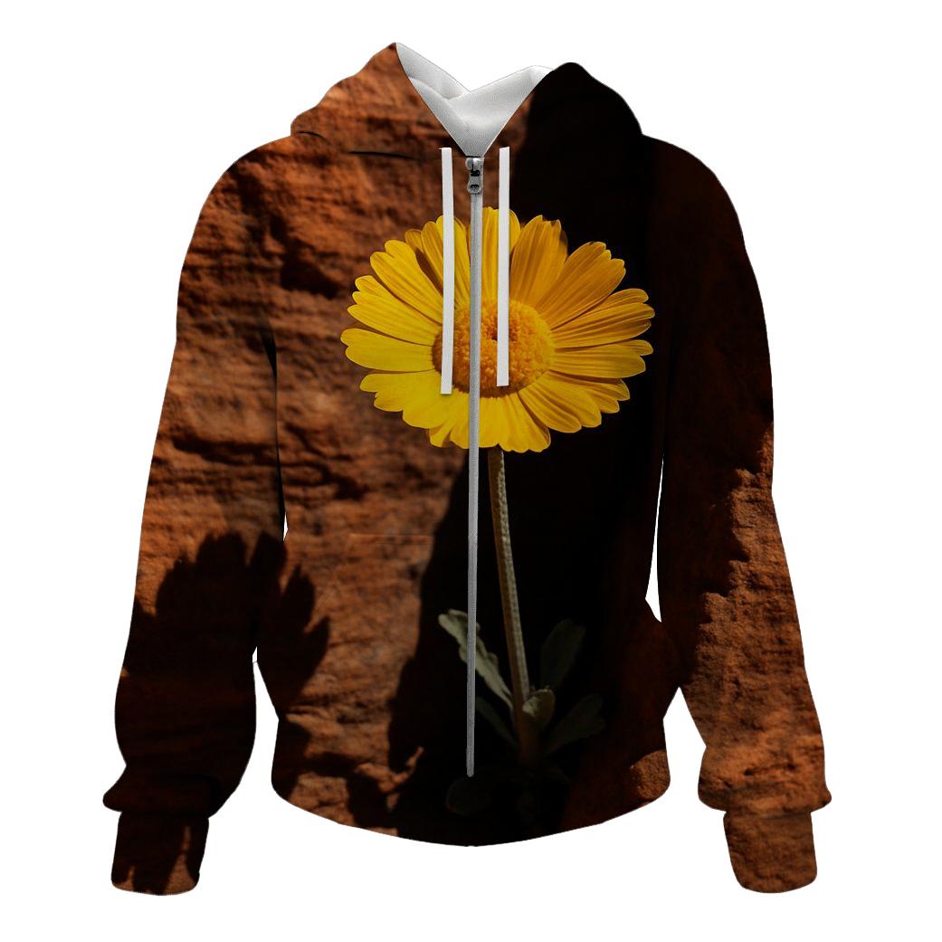 Desert Marigold Among Sandstone Shadows hoodie trends