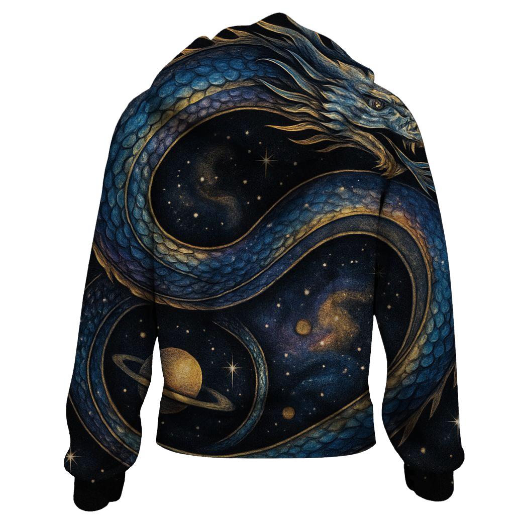 Cosmic Ouroboros Dreamweaver graphic hoodies