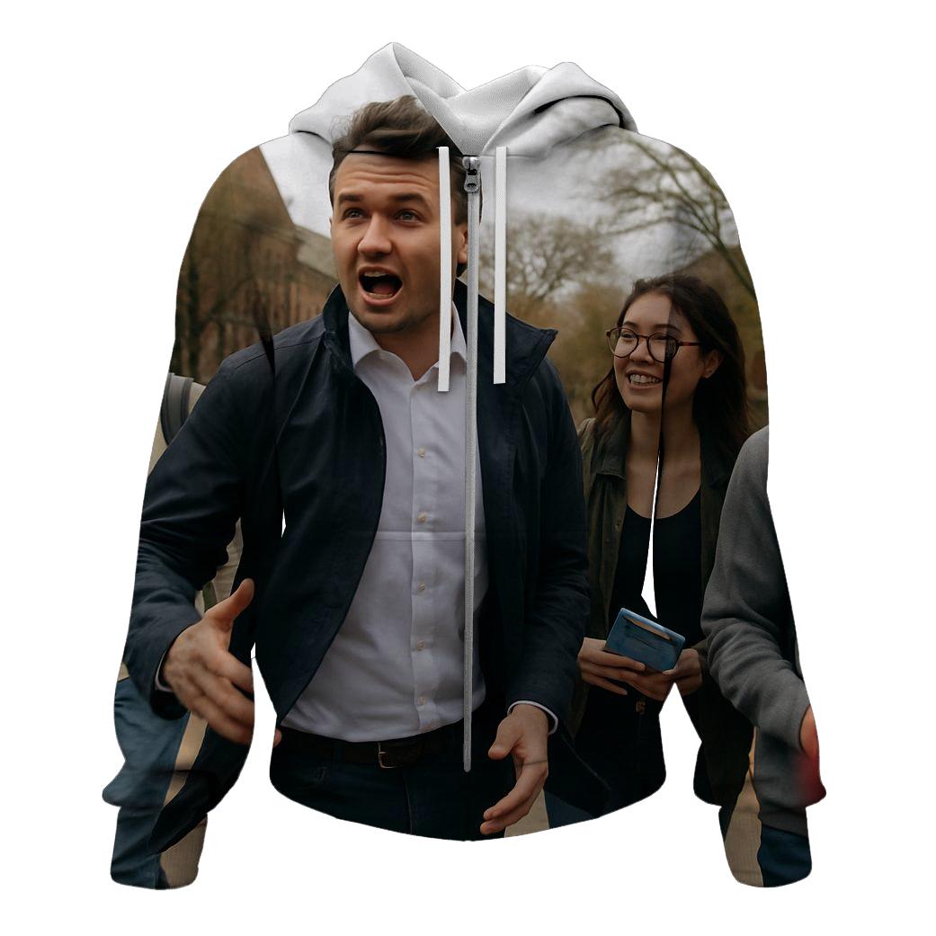 Campus Dialogue Walk zip-up hoodies