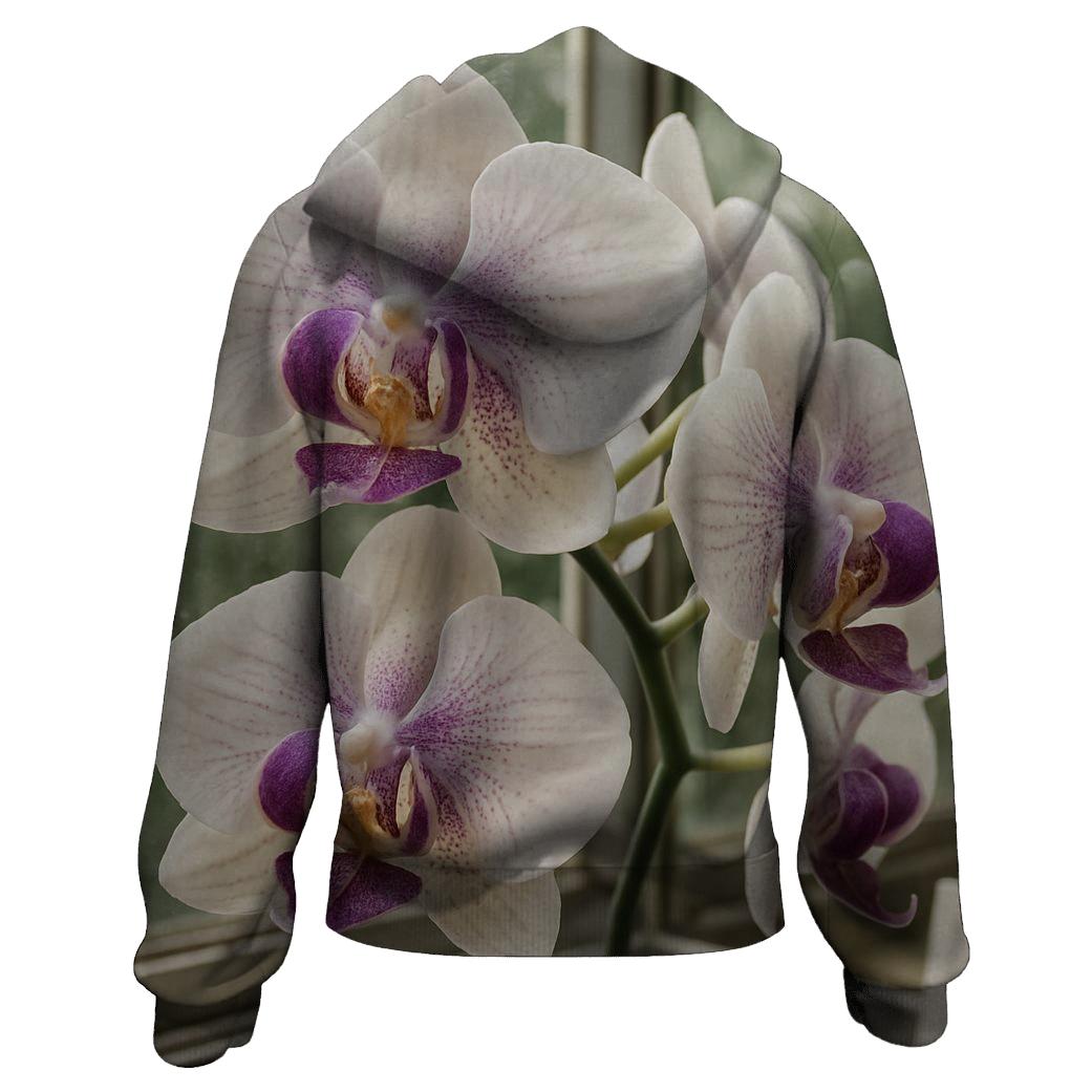 Orchid Pollination Study In Conservatory pullover hoodies