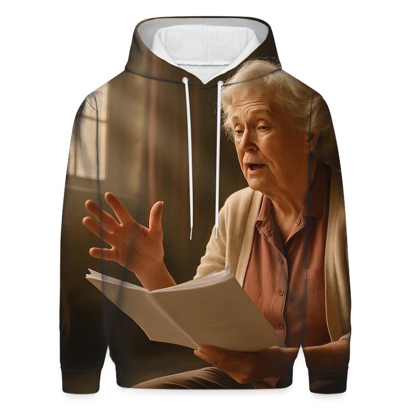 Polly Holliday Rehearsing At Dusk designer hoodies