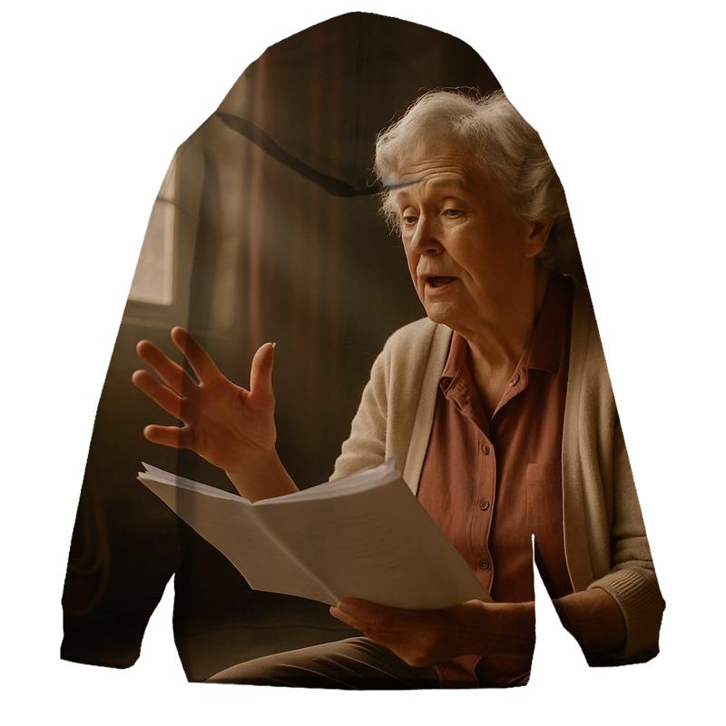 Polly Holliday Rehearsing At Dusk designer hoodies