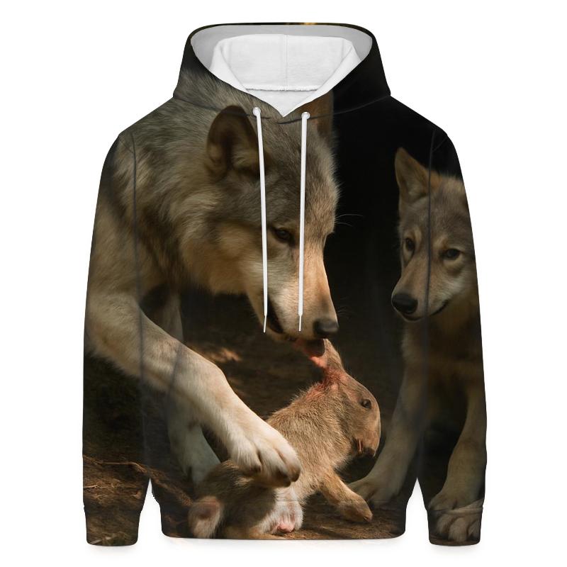 Forest Den Teaching Moment graphic hoodies