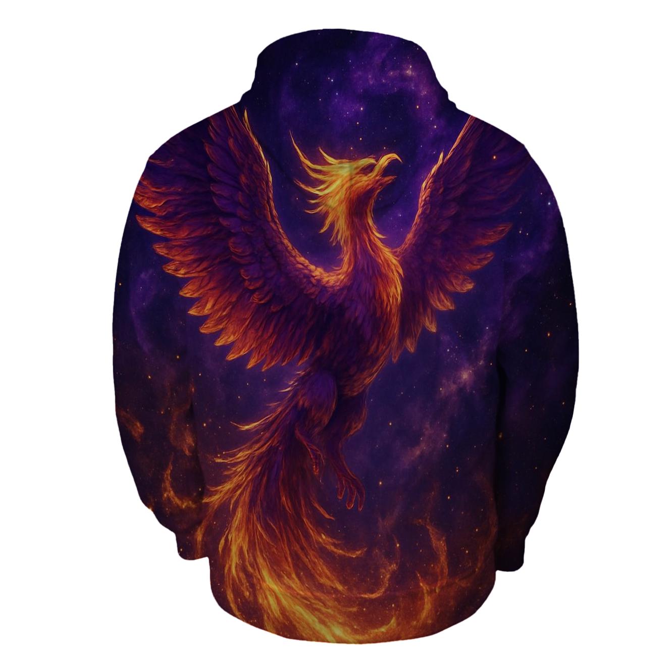 Celestial Phoenix Ascendance hoodie styles