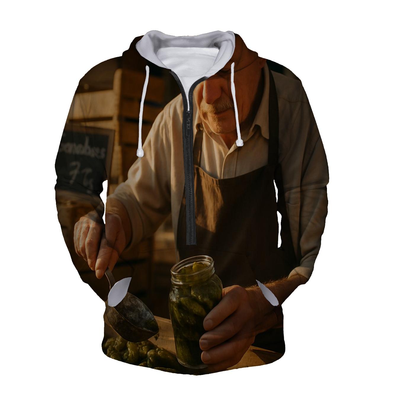 Artisan Cornichon At The Morning Market lightweight hoodies