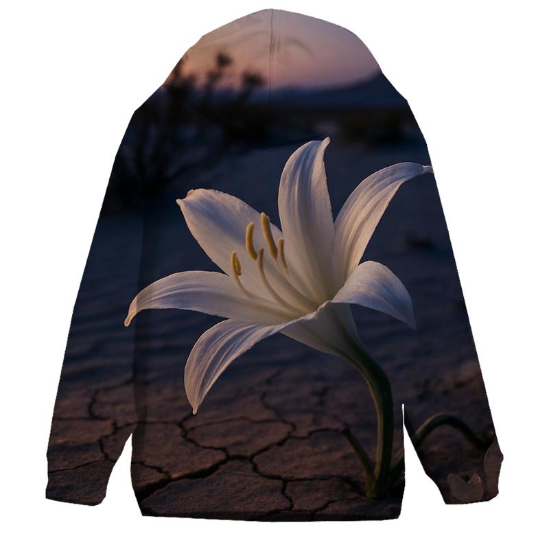 Desert Evening Desert Lily Bloom lightweight hoodies