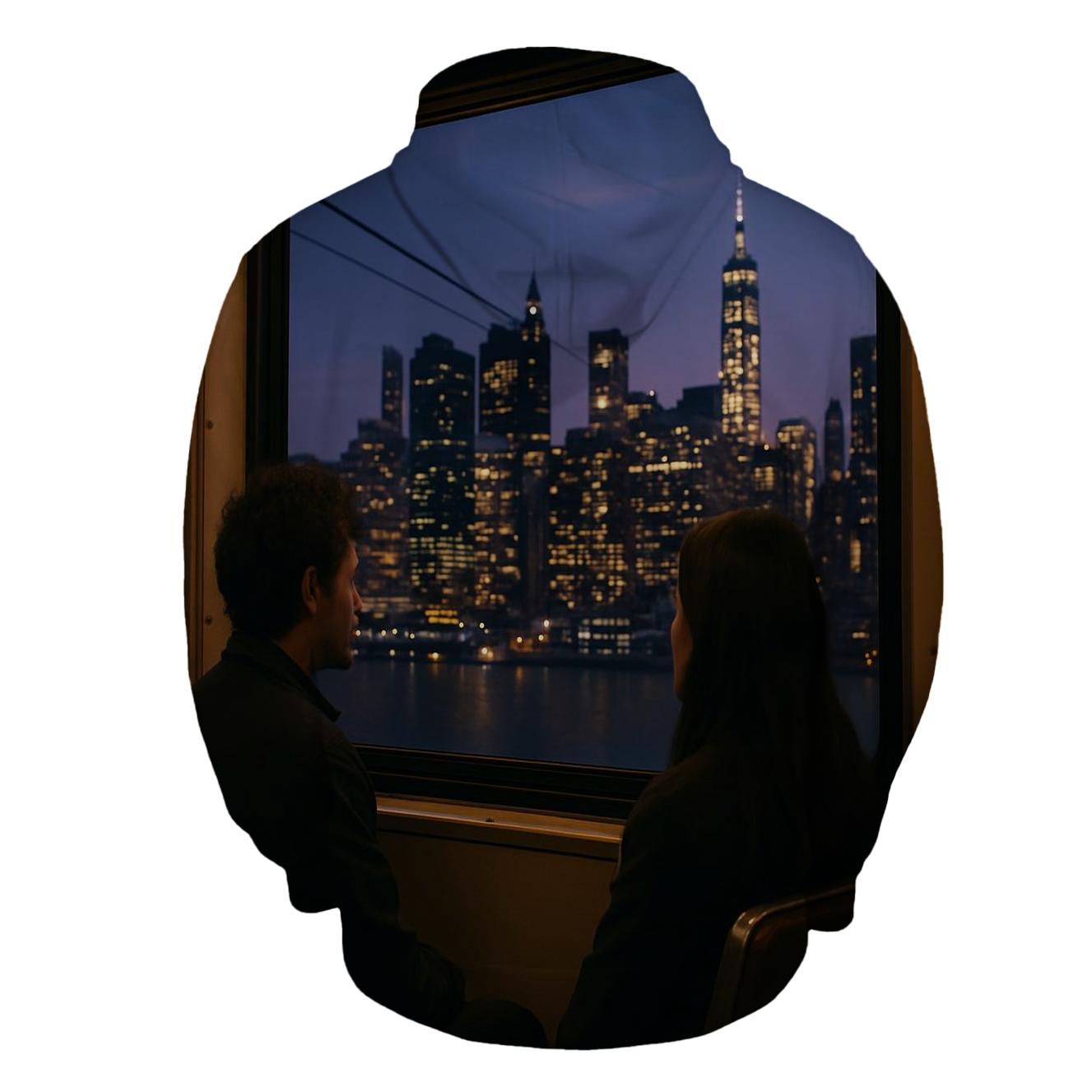 Twilight From Roosevelt Island Tram custom hoodies