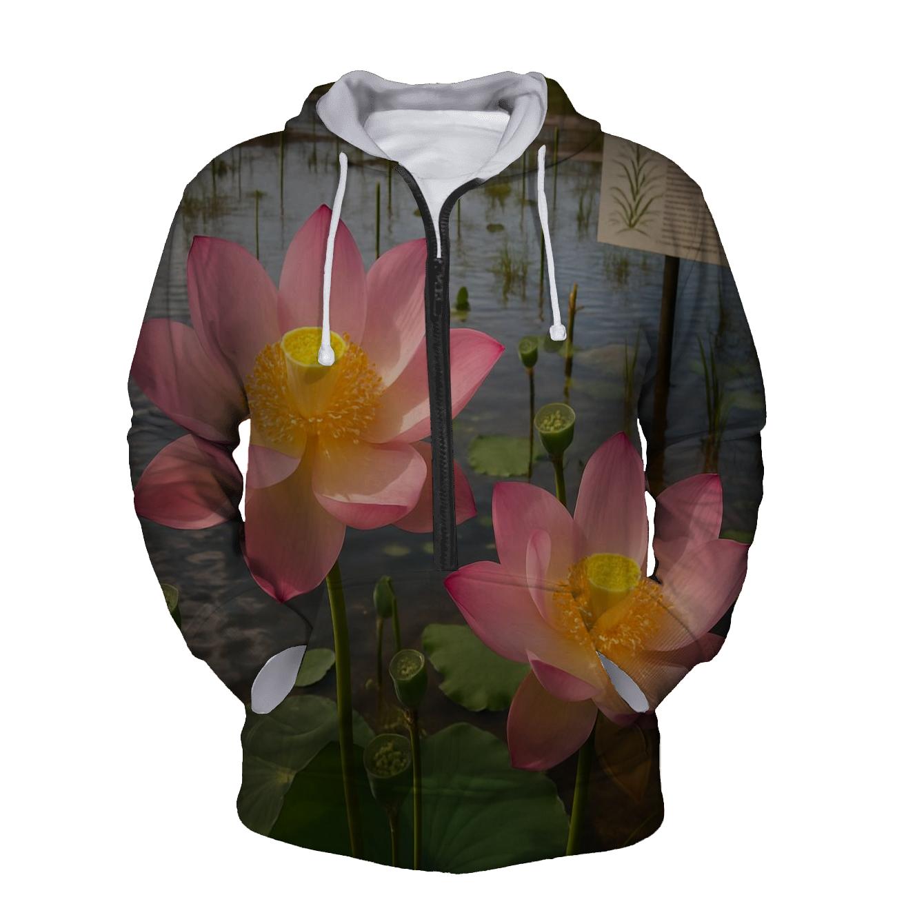 Floodplain Lotus Restoration Patch hoodies fashion