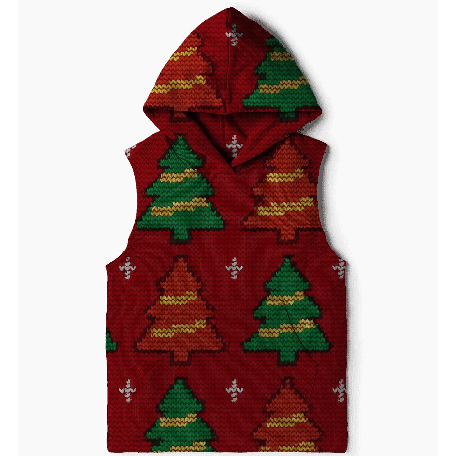 Twinkling Tinsel Tree Parade Design heavyweight hoodies