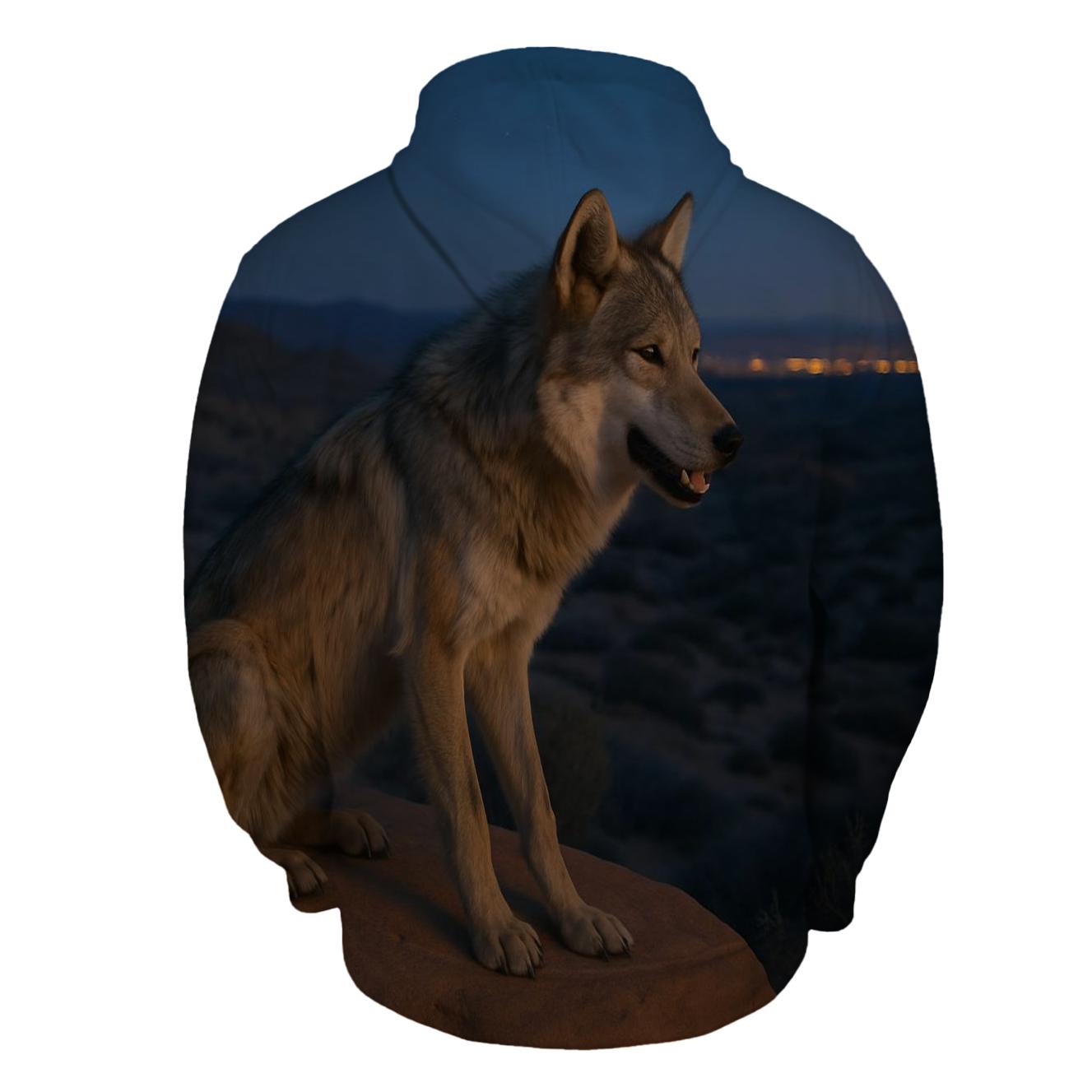 Desert Night Scout printed hoodies