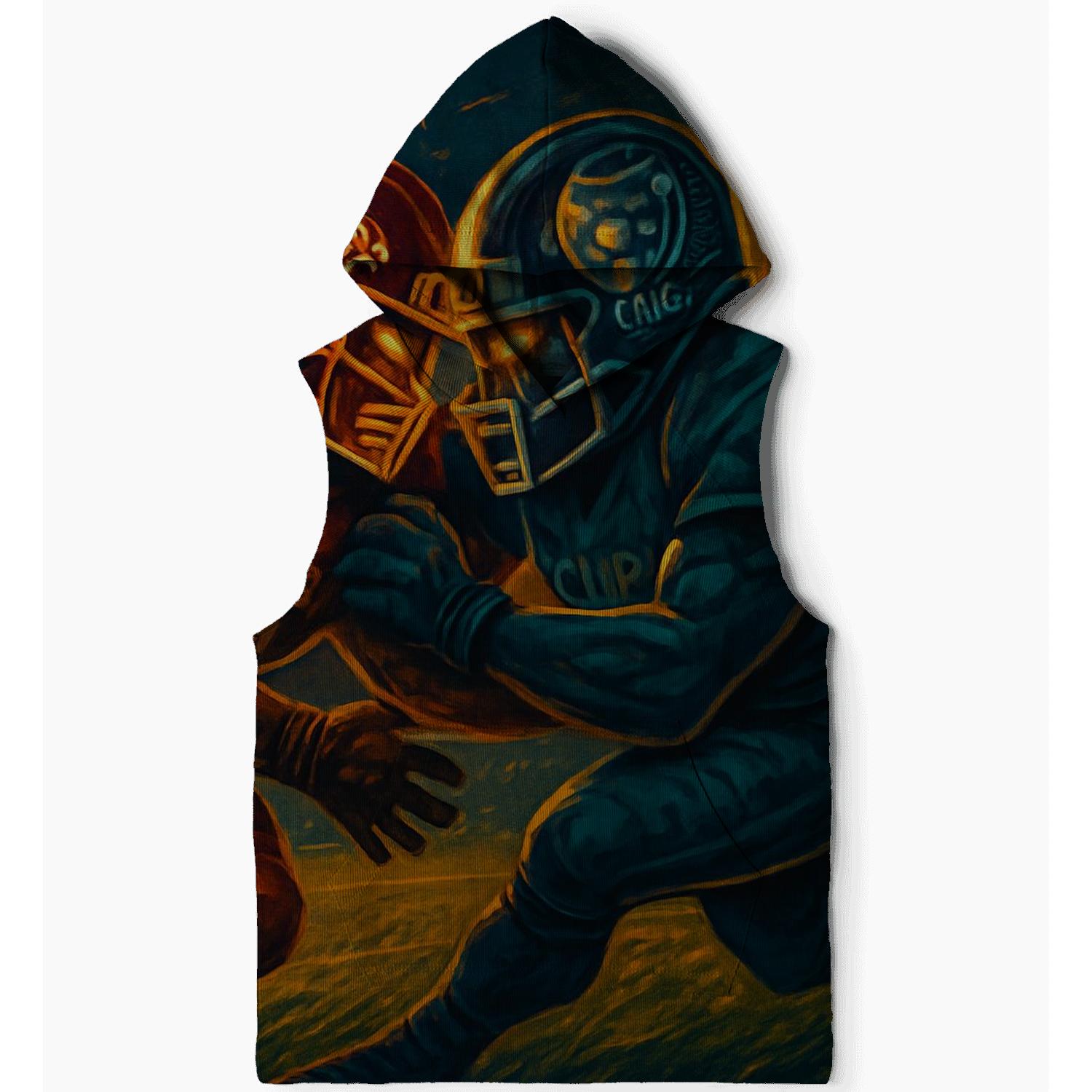 Gridiron Showdown Braves Versus Cubs Clash hoodie designs