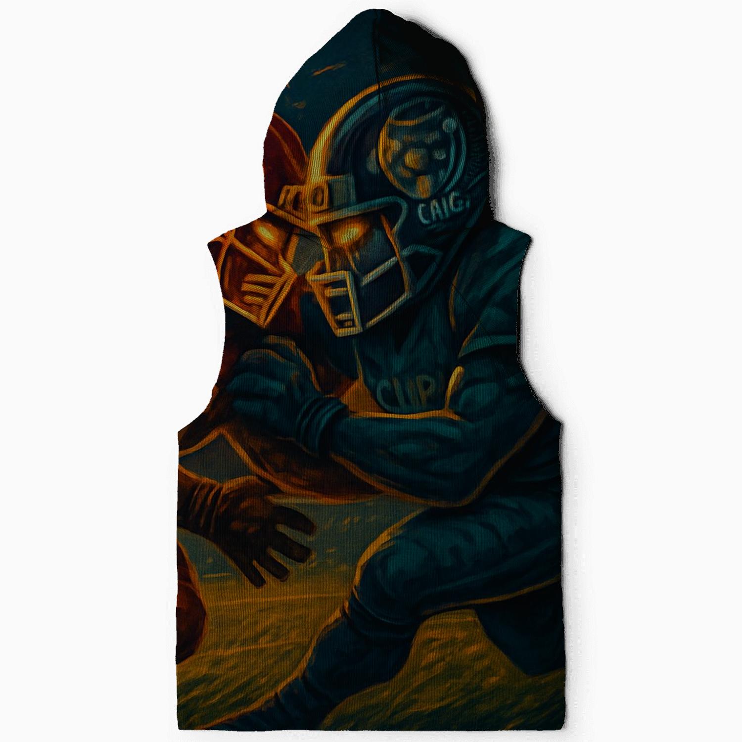 Gridiron Showdown Braves Versus Cubs Clash hoodie designs