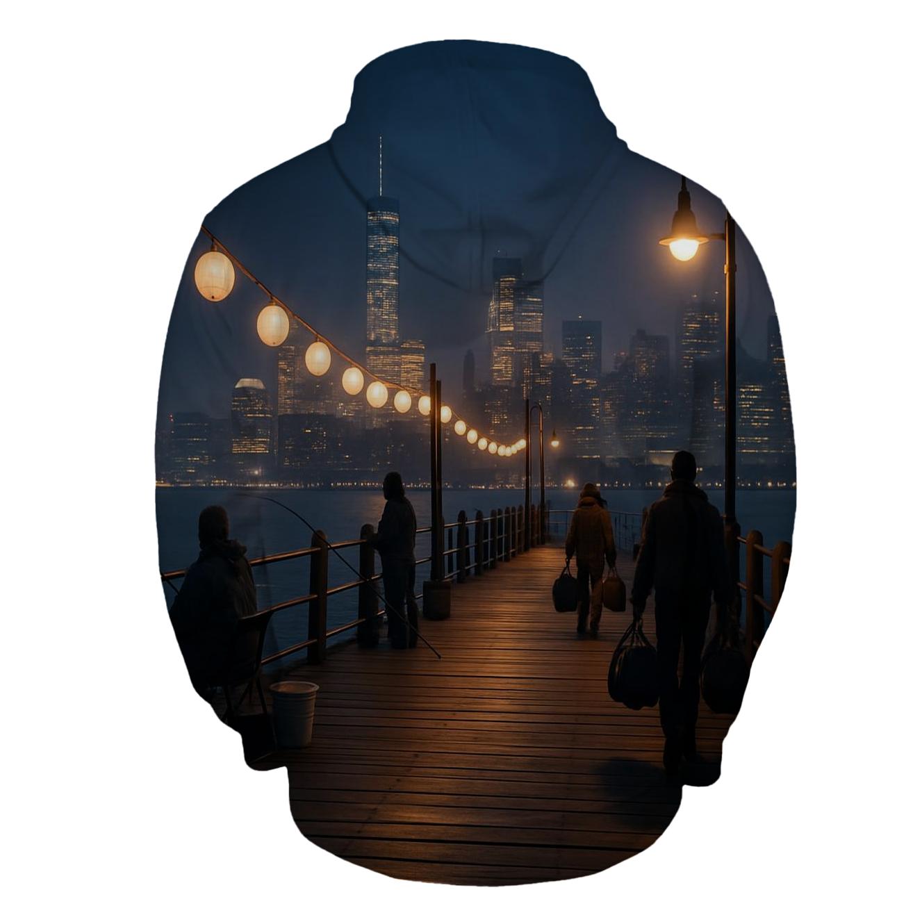 Harbor Lanterns And Financial District hoodie styles