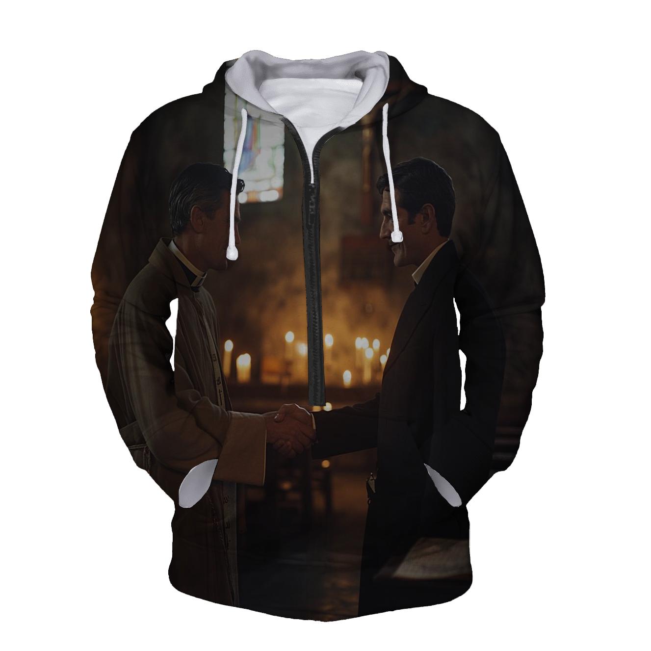 Graham Greene Visiting A Parish Mission premium hoodies