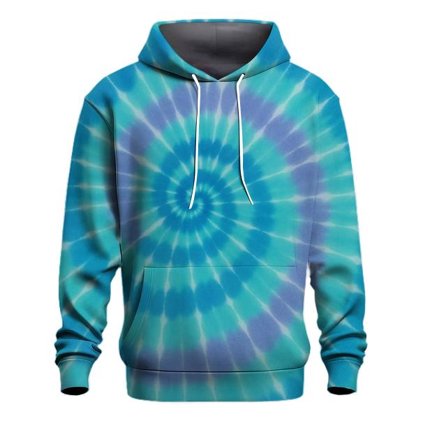 Nebula Spiral Spiral embroidered hoodies