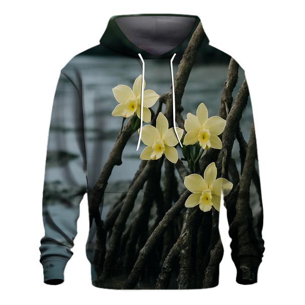 Mangrove Orchid Tide Study graphic hoodies