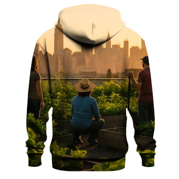 Queens Botanical View At Golden Hour hoodie styles