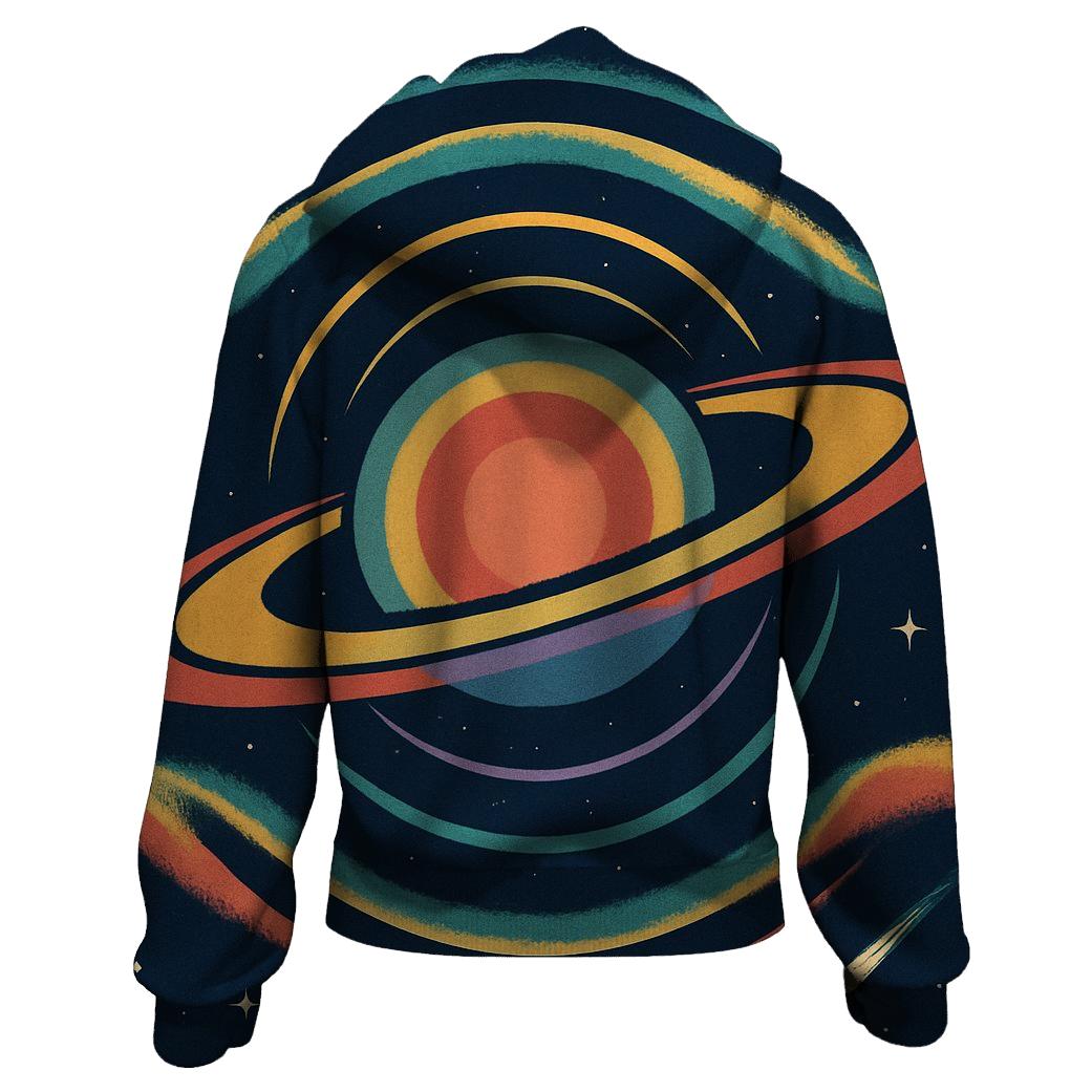 Aurora Ringplane Mosaic hoodie trends